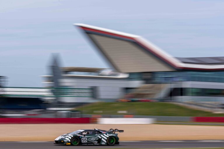 Car #55 Duncan Cameron & Matt Griffin In a Lamborghini Huracan GT3 Evo2 For Barwell Motorsport