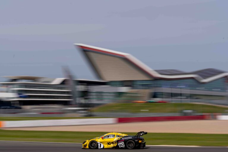 Car #90 Marc Warren & Jack Brown In a McLaren 720S GT3 Evo For Optimum Motorsport