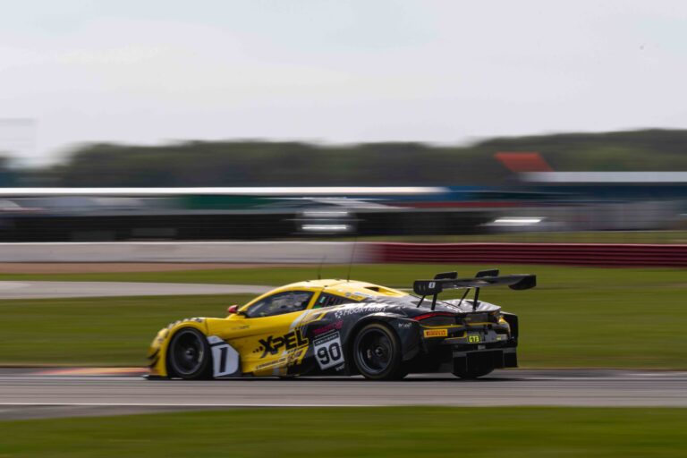 Car #90 Marc Warren & Jack Brown In a McLaren 720S GT3 Evo For Optimum Motorsport