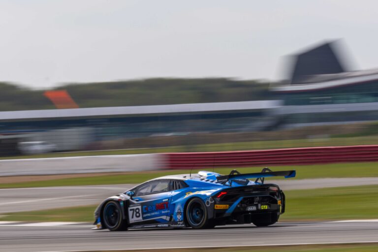 Car #78 Alex Martin & Jarrod Waberski In a Lamborghini Huracan GT3 Evo2 For Barwell Motorsport