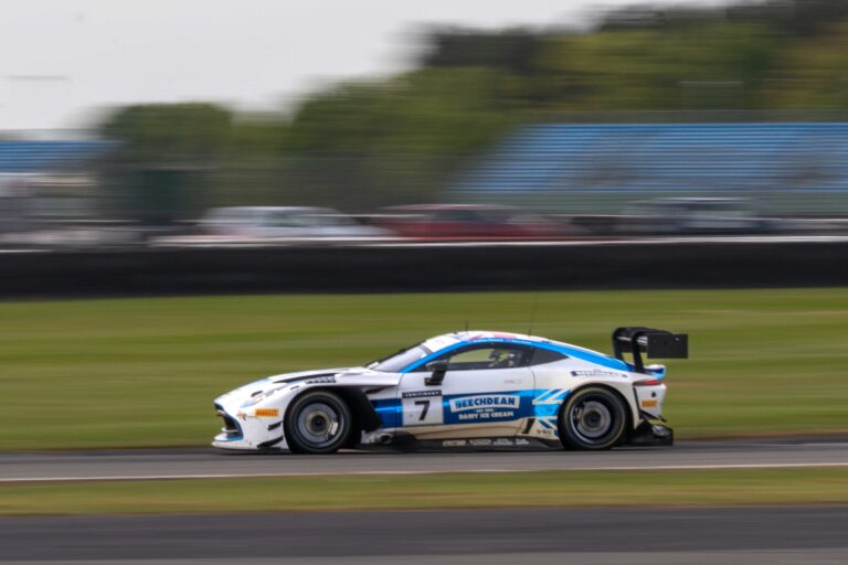 Car #7 Andrew Howard & Ross Gunn In a Aston Martin Vantage AMR GT3 Evo For Beechdean Motorsport Ltd