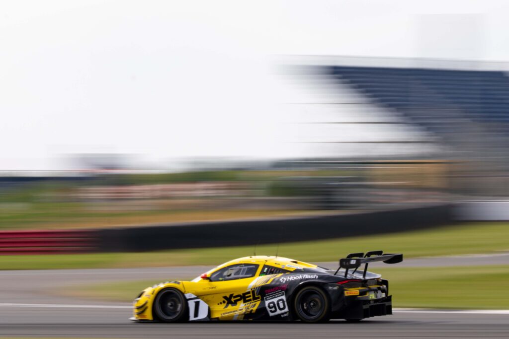 Car #90 Marc Warren & Jack Brown In a McLaren 720S GT3 Evo For Optimum Motorsport