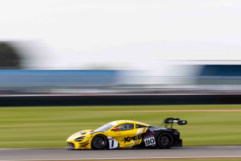 Car #90 Marc Warren & Jack Brown In a McLaren 720S GT3 Evo For Optimum Motorsport