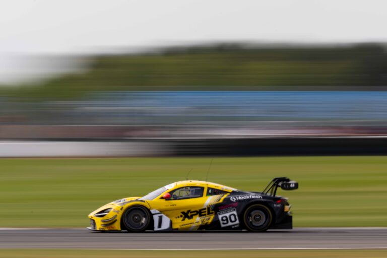 Car #90 Marc Warren & Jack Brown In a McLaren 720S GT3 Evo For Optimum Motorsport