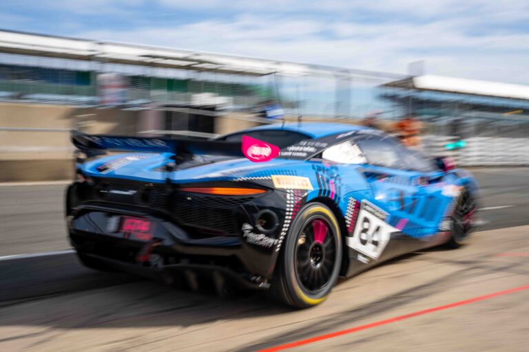 Car #84 Revie Lake & Blake Angliss In a McLaren Artura GT4 For Mahiki Racing