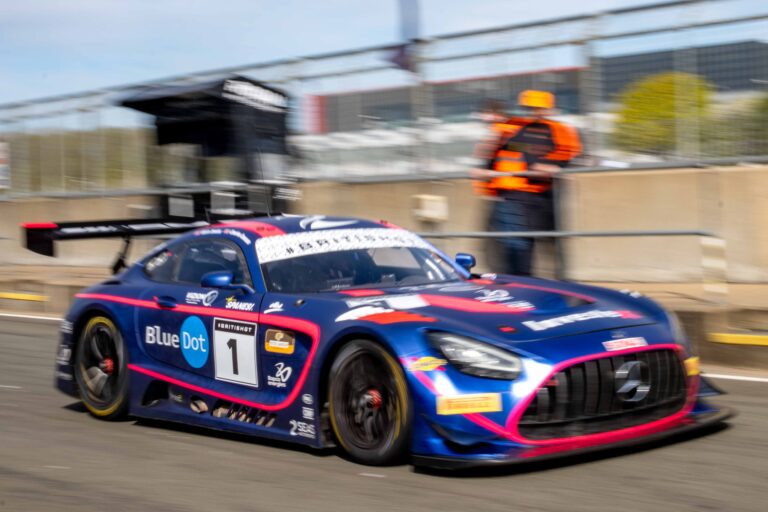 Car #1 Charles Dawson & Kiern Jewiss In a Mercedes-AMG GT3 Evo For 2 Seas Motorsport