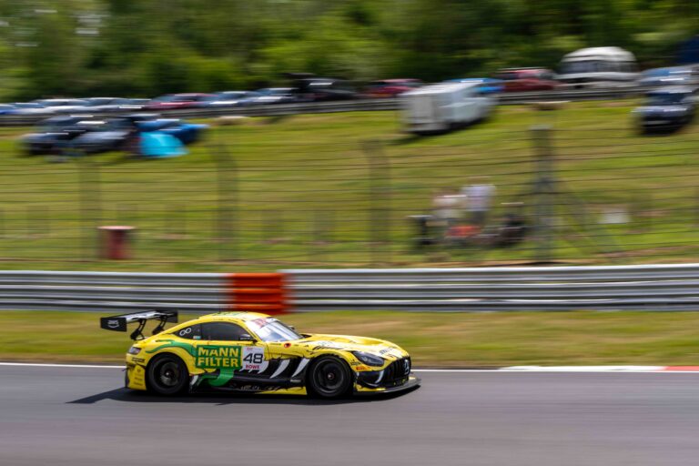 Car #48 Lucas Auer & Maro Engel In a Mercedes-AMG GT3 EVO For Winward Racing