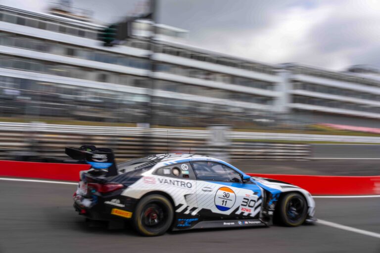 Car #30 Matisse Lismont & Ignacio Montenegro In a BMW M4 GT3 EVO For Team WRT