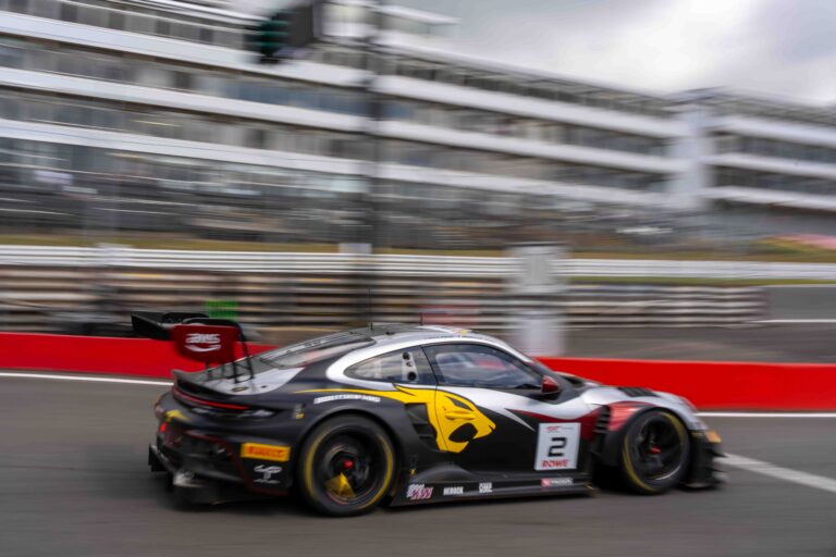 Car #2 Dorian Boccolacci & Morris Schuring In a Porsche 911 GT3 R EVO For Boutsen VDS