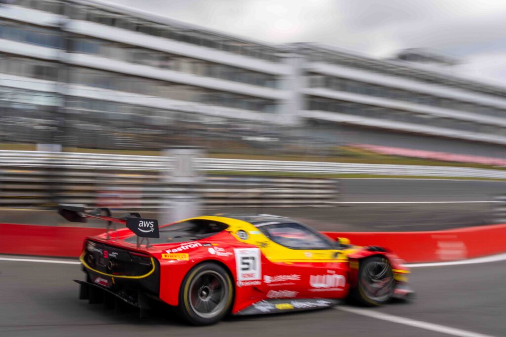 Car #51 Matias Zagazeta & Tommaso Mosca In a Ferrari 296 GT3 EVO For AF Corse