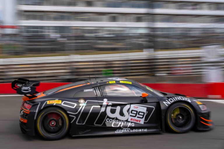 Car #99 Alex Aka & Dylan Pereira In a Audi R8 LMS GT3 EVO II For Tresor Attempto Racing