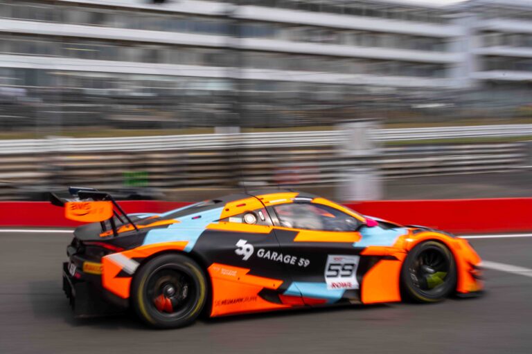 Car #59 Marvin Kirchhöfer & Dean Macdonald In a McLaren 720S GT3 EVO For Garage 59