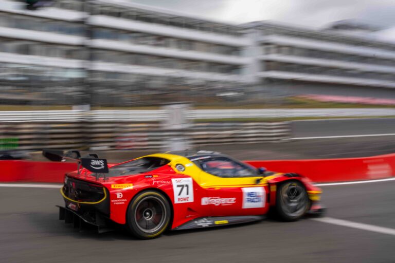 Car #71 Carl Bennett & Felix Hirsiger In a Ferrari 296 GT3 EVO For AF Corse