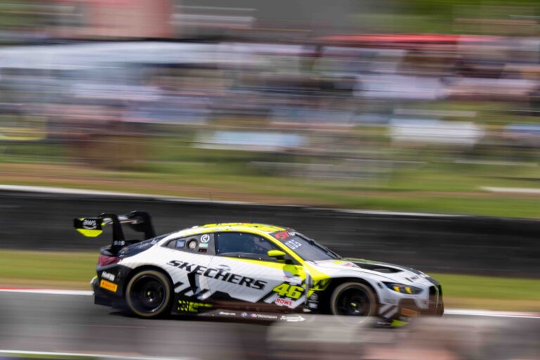 Car #46 Max Hesse & Valentino Rossi In a BMW M4 GT3 EVO For Team WRT