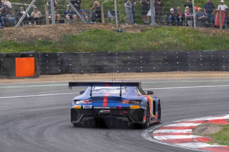 Car #3 Chris Lulham & Dani Juncadella In a Mercedes-AMG GT3 EVO For Mercedes-AMG Team Verstappen Racing