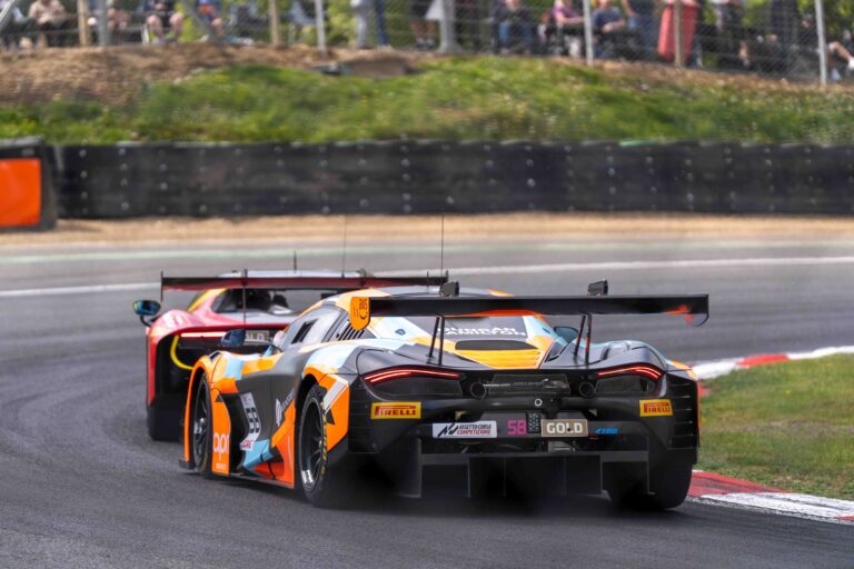 Car #58 Louis Prette & Thomas Fleming In a McLaren 720S GT3 EVO For Garage 59