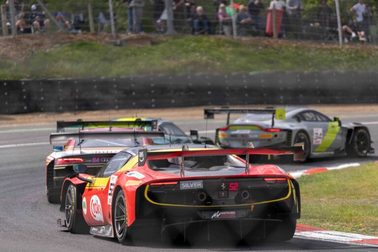 Car #52 Jeff Machiels & Gilles Stadsbader In a Ferrari 296 GT3 EVO For AF Corse