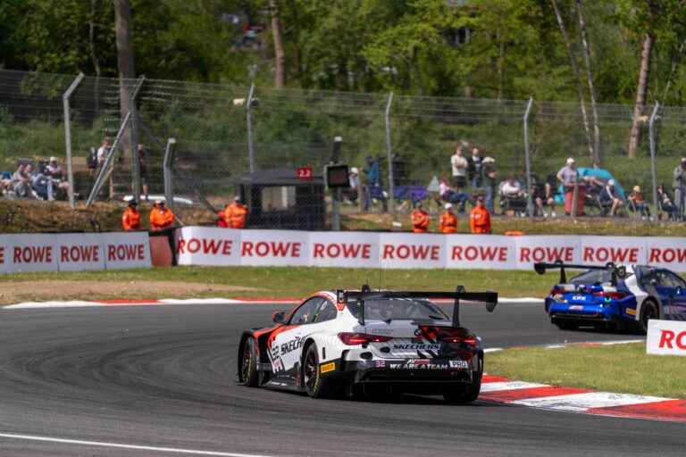 Car #32 Charles Weerts & Kelvin van der Linde In a BMW M4 GT3 EVO For Team WRT