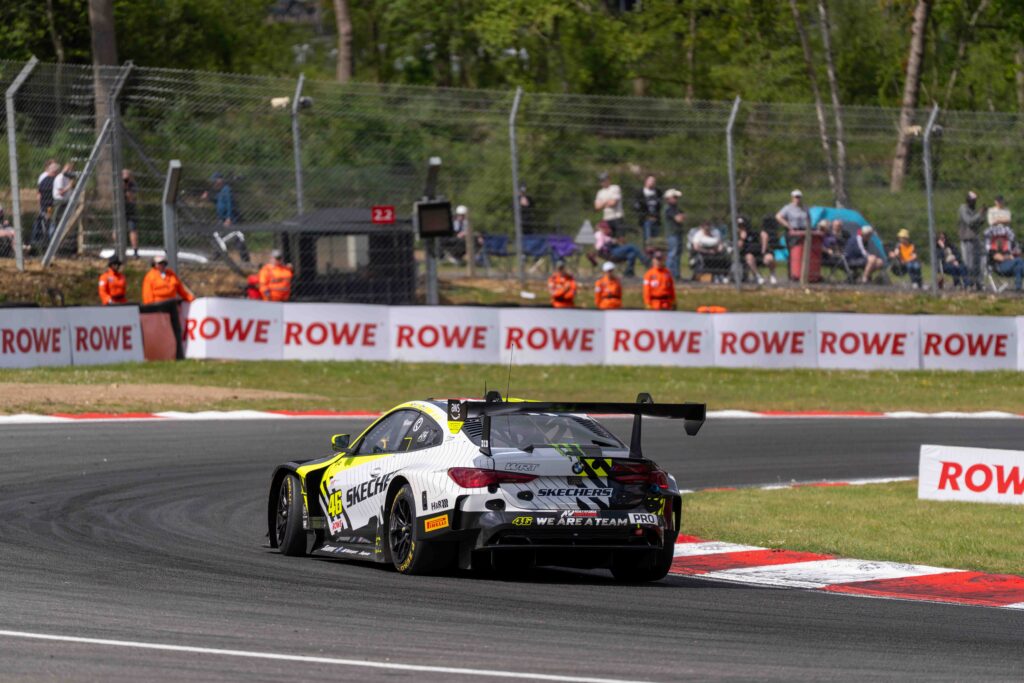 Car #46 Max Hesse & Valentino Rossi In a BMW M4 GT3 EVO For Team WRT