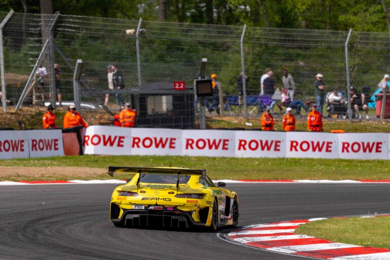 Car #48 Lucas Auer & Maro Engel In a Mercedes-AMG GT3 EVO For Winward Racing