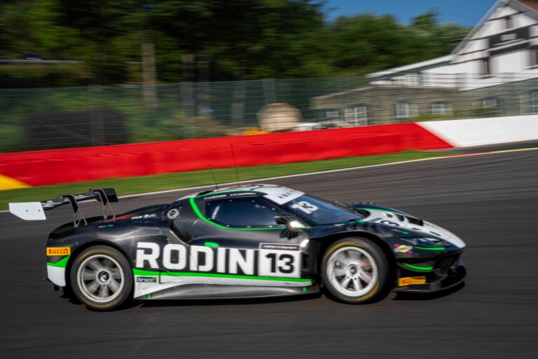 Spa Francorchamps, Belgium, 20th June, 2026, Car #13 Cameron Campbell & Joshua Buchan for Rodin Motorsport in a Ferrari 296 GT3 Evo at the British GT Spa, Christopher Neve