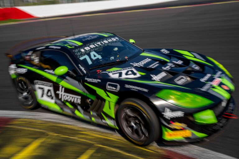 Spa Francorchamps, Belgium, 20th June, 2026, Car #74 Thomas Holland & Hadley Simpson for Innovation Racing in a Ginetta G56 GT4 Evo at the British GT Spa, Christopher Neve