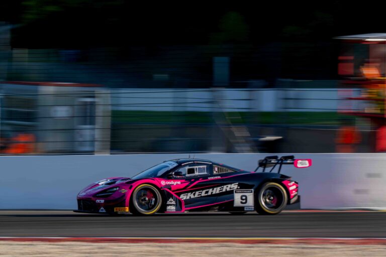 Spa Francorchamps, Belgium, 20th June, 2026, Car #9 Mark Smith & Martin Plowman for Paddock Motorsport in a McLaren 720S GT3 Evo at the British GT Spa, Christopher Neve