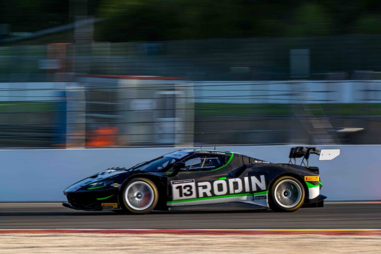Spa Francorchamps, Belgium, 20th June, 2026, Car #13 Cameron Campbell & Joshua Buchan for Rodin Motorsport in a Ferrari 296 GT3 Evo at the British GT Spa, Christopher Neve