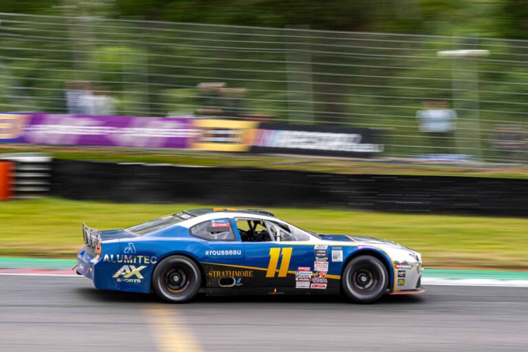 Brands Hatch, UK, 7th June, 2026, Car #11 Gianmarco Ercoli & Raphael Lessard for ALUMITEC Racing in a Ford Mustang at the EuroNascar Grand Prix at Brands Hatch, Christopher Neve / Alamy Live News