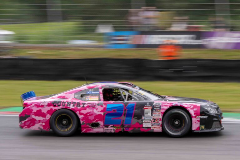 Brands Hatch, UK, 7th June, 2026, Car #21 Jack Davidson & Ossi Pohjanharju for LUX Motorsport in a FJ Racecar at the EuroNascar Grand Prix at Brands Hatch, Christopher Neve / Alamy Live News