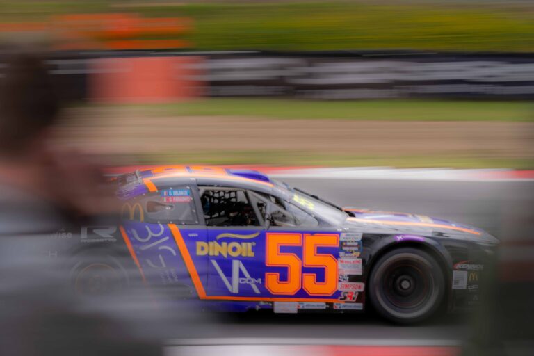 Brands Hatch, UK, 7th June, 2026, Car #55 Ulysse Delsaux & — for Club Competition in a Toyota Camry at the EuroNascar Grand Prix at Brands Hatch, Christopher Neve / Alamy Live News