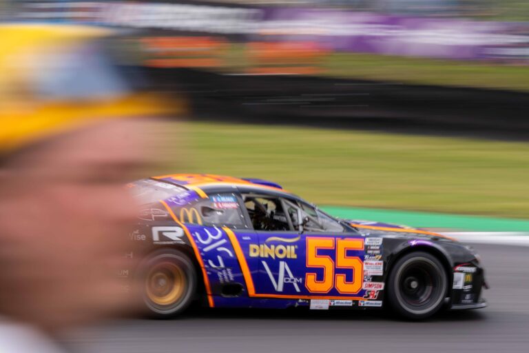 Brands Hatch, UK, 7th June, 2026, Car #55 Ulysse Delsaux & — for Club Competition in a Toyota Camry at the EuroNascar Grand Prix at Brands Hatch, Christopher Neve / Alamy Live News