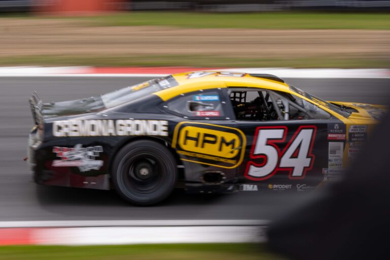 Brands Hatch, UK, 7th June, 2026, Car #54 Giovanni Cartechini & Claudio Cappelli for CAAL Racing in a Ford Mustang at the EuroNascar Grand Prix at Brands Hatch, Christopher Neve / Alamy Live News