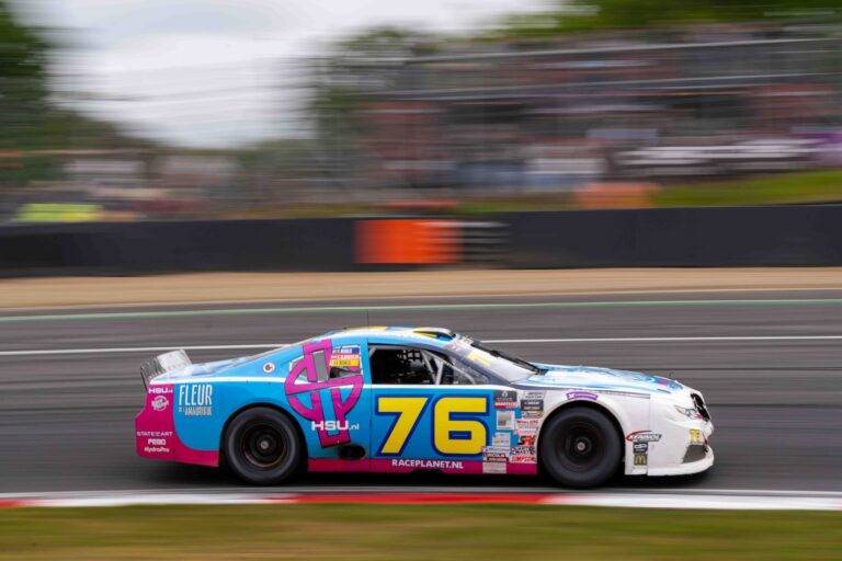 Brands Hatch, UK, 7th June, 2026, Car #76 Vinnie Meskelis & Michael Bleekemolen for Team Bleekemolen in a Toyota Camry at the EuroNascar Grand Prix at Brands Hatch, Christopher Neve / Alamy Live News
