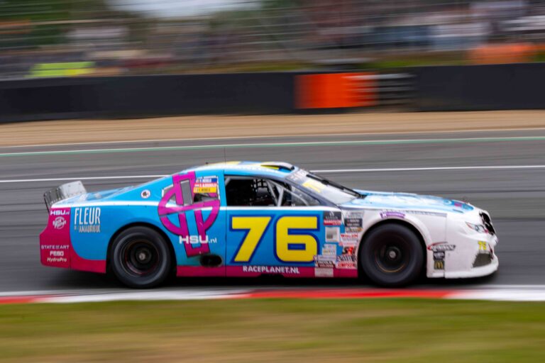 Brands Hatch, UK, 7th June, 2026, Car #76 Vinnie Meskelis & Michael Bleekemolen for Team Bleekemolen in a Toyota Camry at the EuroNascar Grand Prix at Brands Hatch, Christopher Neve / Alamy Live News