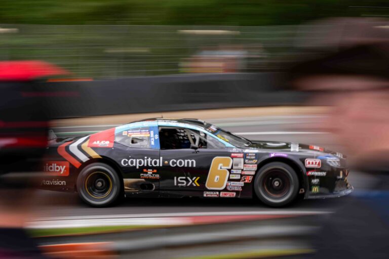 Brands Hatch, UK, 7th June, 2026, Car #6 Vladimiros Tziortzis & Vladimiros Tziortzis for Speedhouse in a Ford Mustang at the EuroNascar Grand Prix at Brands Hatch, Christopher Neve / Alamy Live News