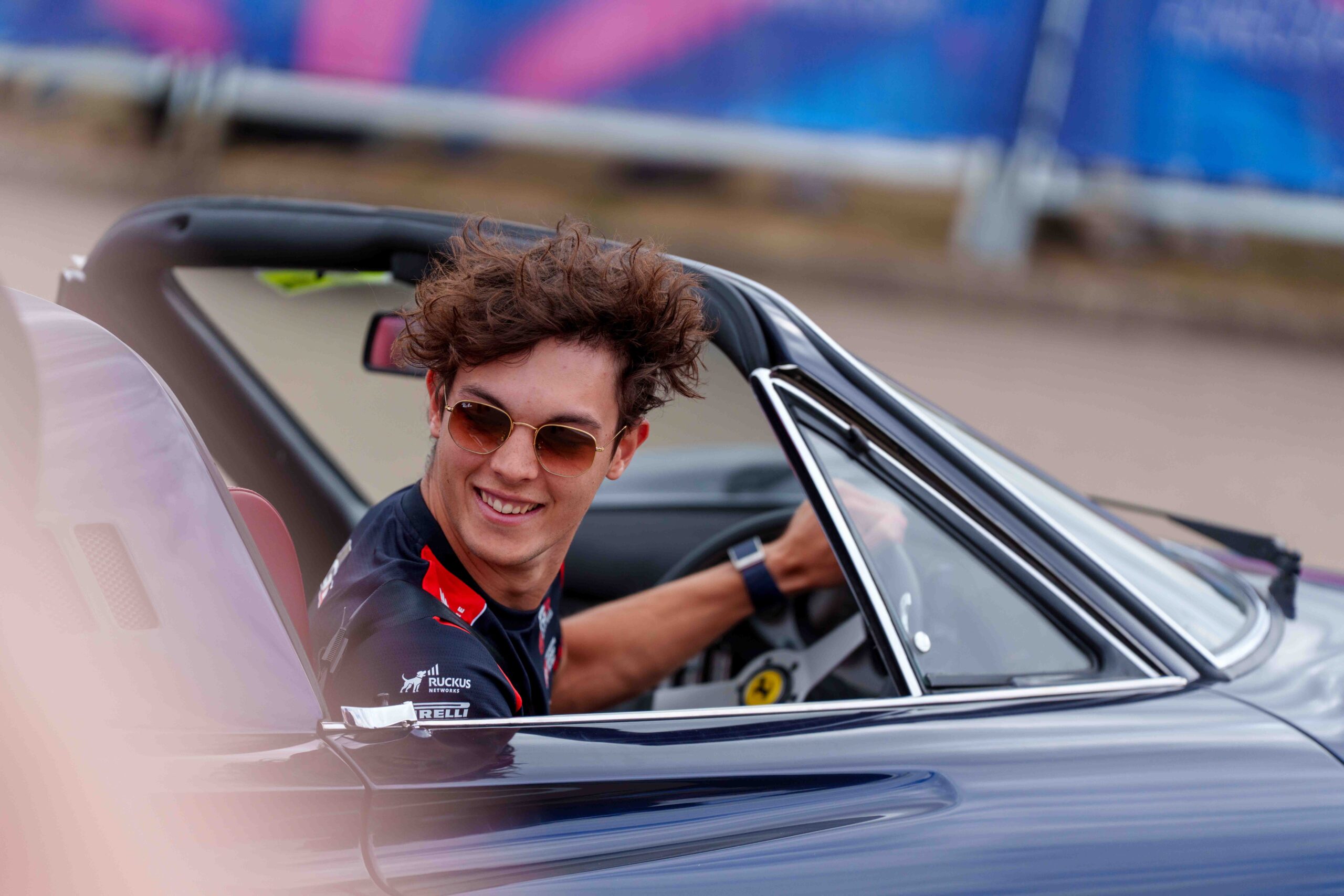 F1 Driver Ollie Bearman at the British Formula 1 Silverstone 2026