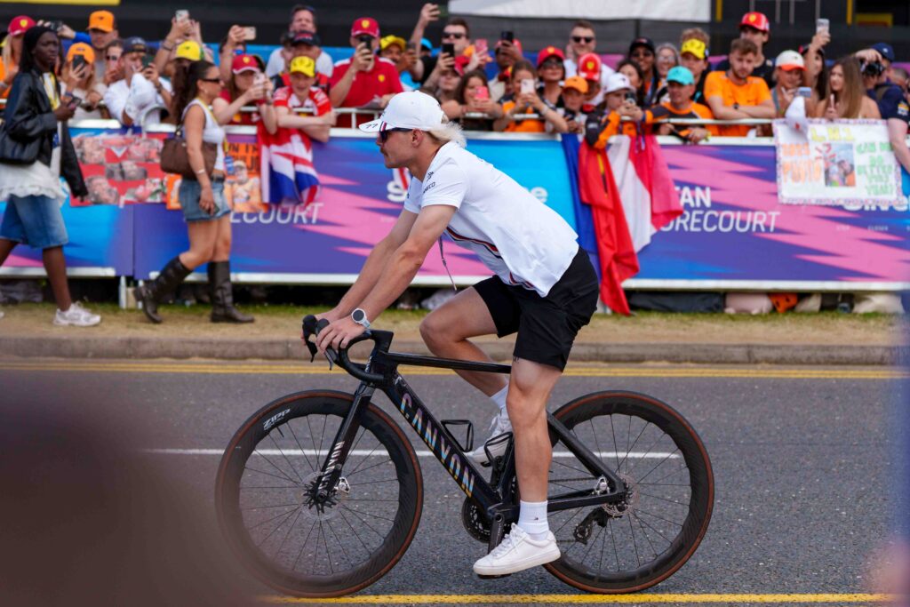 F1 Driver Valtteri Bottas at the British Formula 1 Silverstone 2026