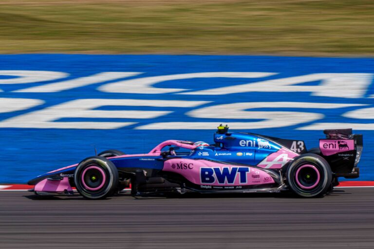 Car #43 Franco Colapinto for Alpine during Sprint Qualifying at the British Formula 1 Grand Prix