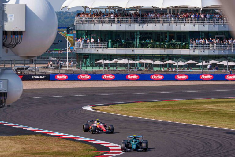 Car #44 Lewis Hamilton for Ferrari during Sprint Qualifying at the British Formula 1 Grand Prix,