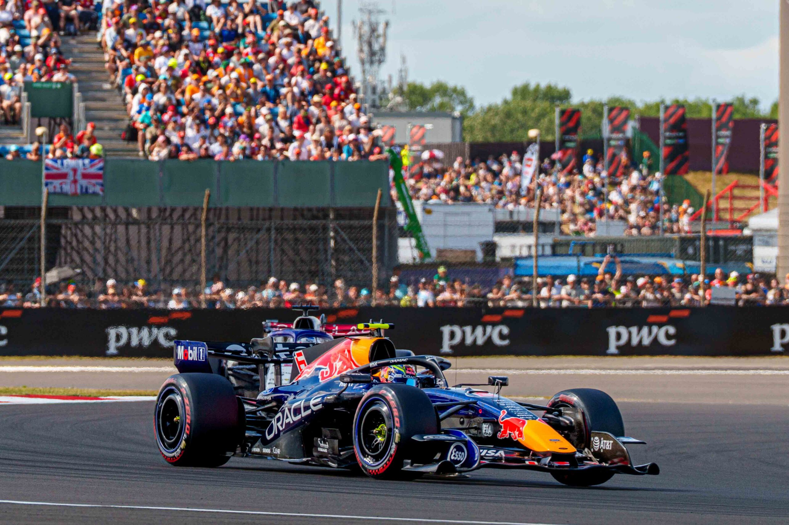 Car #6 Isack Hadjar for Red Bull Racing during Sprint Qualifying at the British Formula 1 Grand Prix