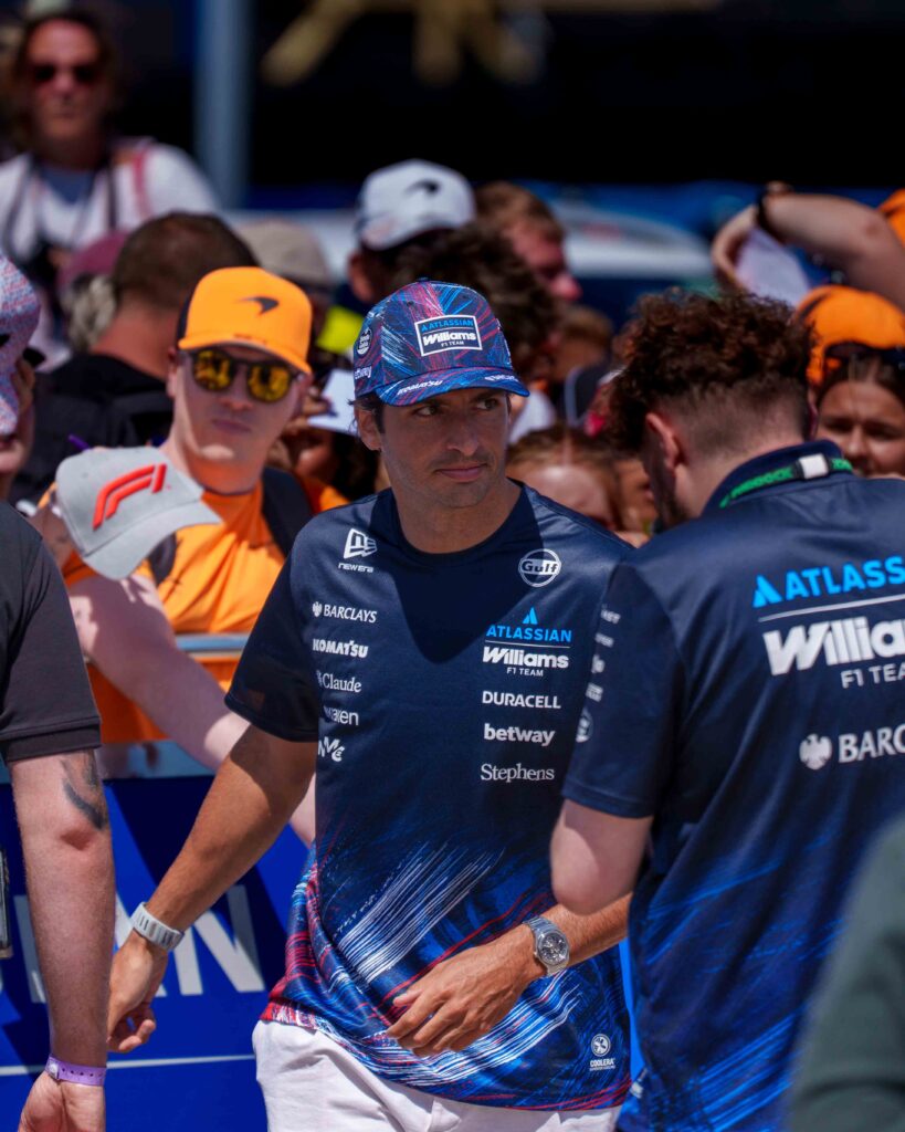 F1 Driver Carlos Sainz at the British Formula 1 Silverstone 2026