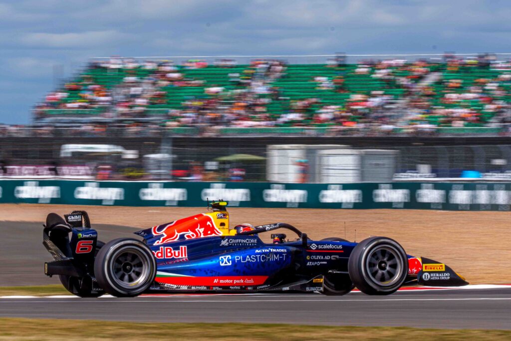 Nikola Tsolov for Campos Racing & the Red Bull Junior Team During the Formula 2 Championship at Silverstone 2026