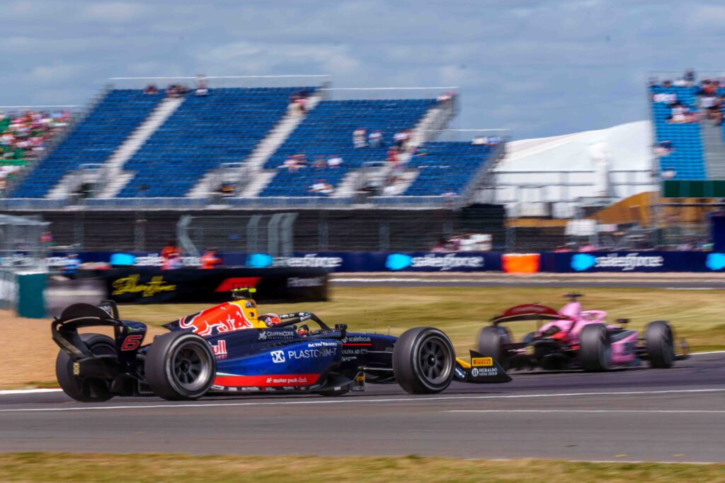 Nikola Tsolov for Campos Racing & the Red Bull Junior Team During the Formula 2 Championship at Silverstone 2026