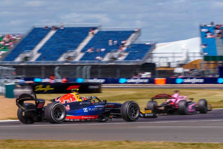 Nikola Tsolov for Campos Racing & the Red Bull Junior Team During the Formula 2 Championship at Silverstone 2026
