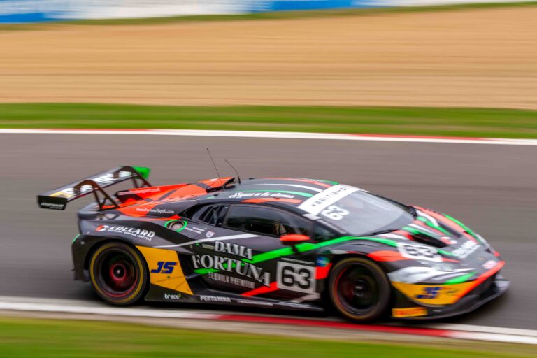 Car #63 Driven By Rob Collard & Hugo Cook in GT3 during the Feature Race at the British GT Season Finale