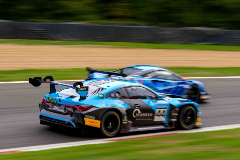 Car #44 Driven By Jonathon Beeson & Charles Clark in GT3 during the Feature Race at the British GT Season Finale