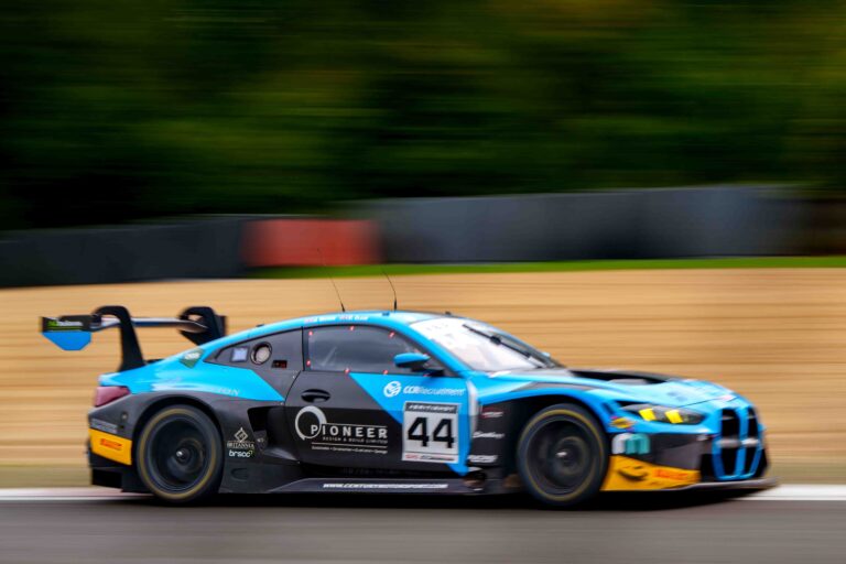 Car #44 Driven By Jonathon Beeson & Charles Clark in GT3 during the Feature Race at the British GT Season Finale