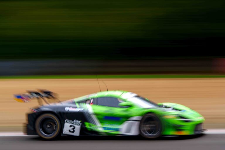 Car #3 Driven By Mike Price & Callum Macleod in GT3 during the Feature Race at the British GT Season Finale