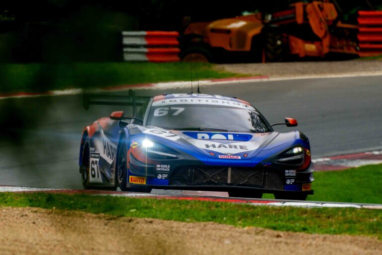 Car #67 Driven By Simon Orange & Marcus Clutton in GT3 during the Feature Race at the British GT Season Finale